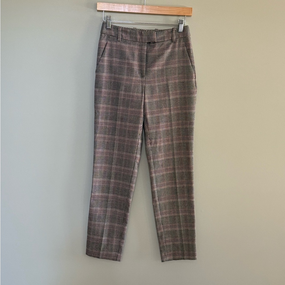 Reiss Plaid Dress Pants
